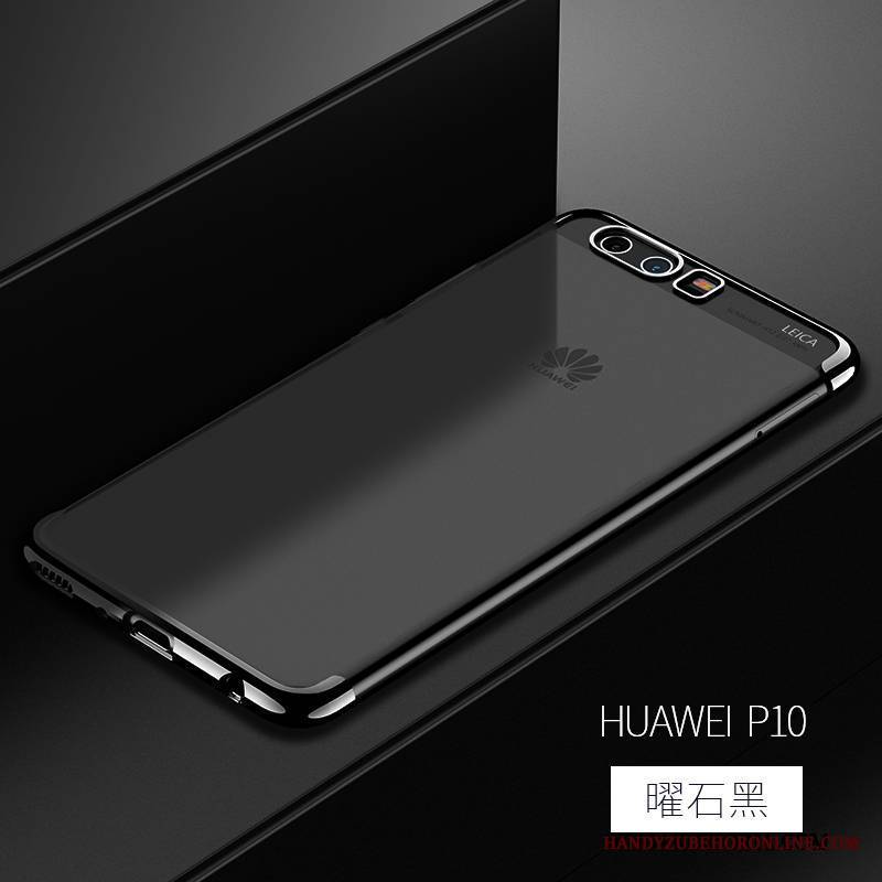 Huawei P10 Futerał Kreatywne Osobowość Przezroczysty Anti-fall All Inclusive Etui Różowe