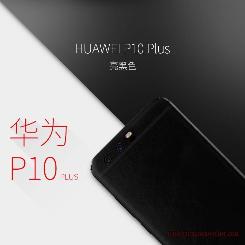 Huawei P10 Plus Czerwony Cienkie Filmy Ochraniacz Etui Na Telefon Skórzany Futerał