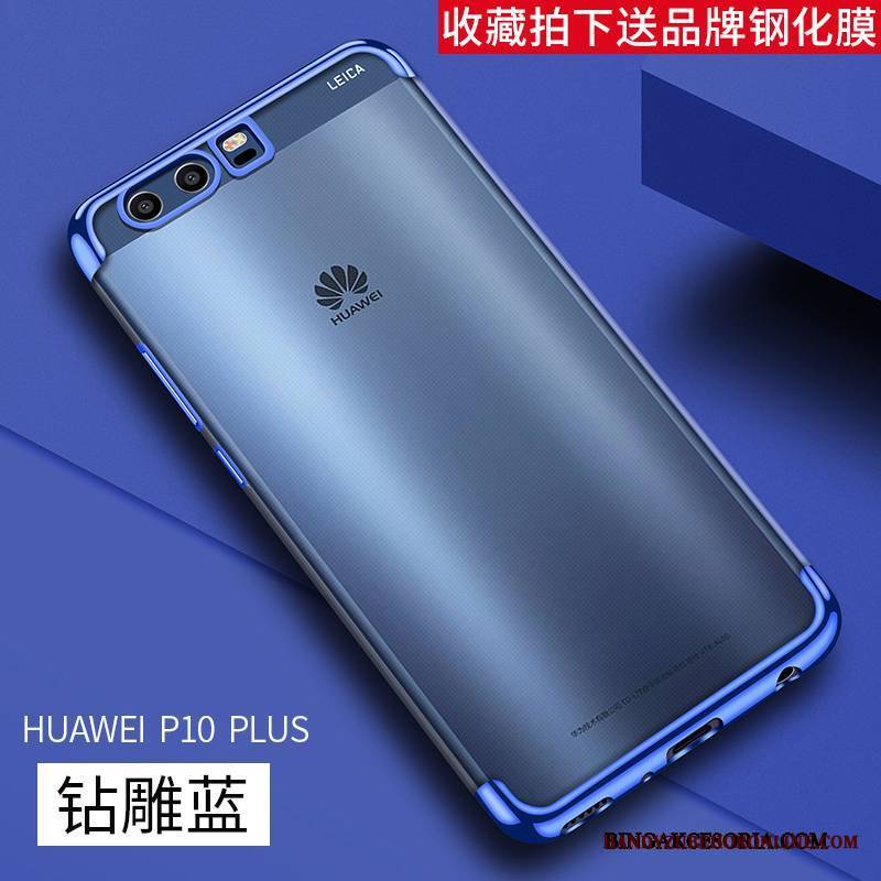 Huawei P10 Plus Futerał Kreatywne Anti-fall Etui Na Telefon Różowe Ochraniacz Silikonowe Cienkie