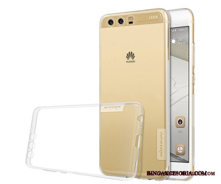 Huawei P10 Złoto Etui Futerał Silikonowe Szary Ochraniacz All Inclusive