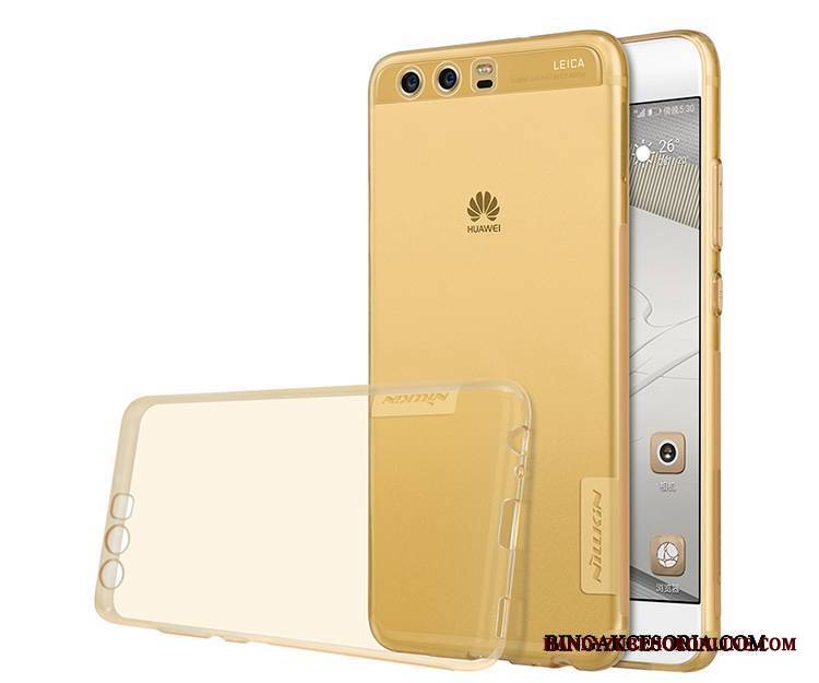 Huawei P10 Złoto Etui Futerał Silikonowe Szary Ochraniacz All Inclusive