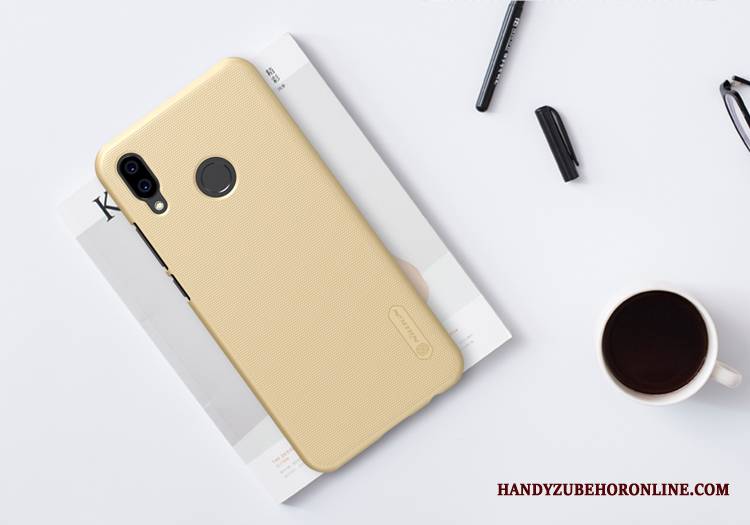 Huawei P20 Lite Telefon Komórkowy Etui Etui Na Telefon Futerał Złoto Antypoślizgowe