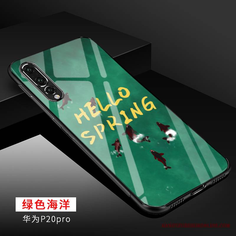 Huawei P20 Pro Futerał Etui Etui Na Telefon All Inclusive Czerwony Netto Osobowość Eleganckie Piękny