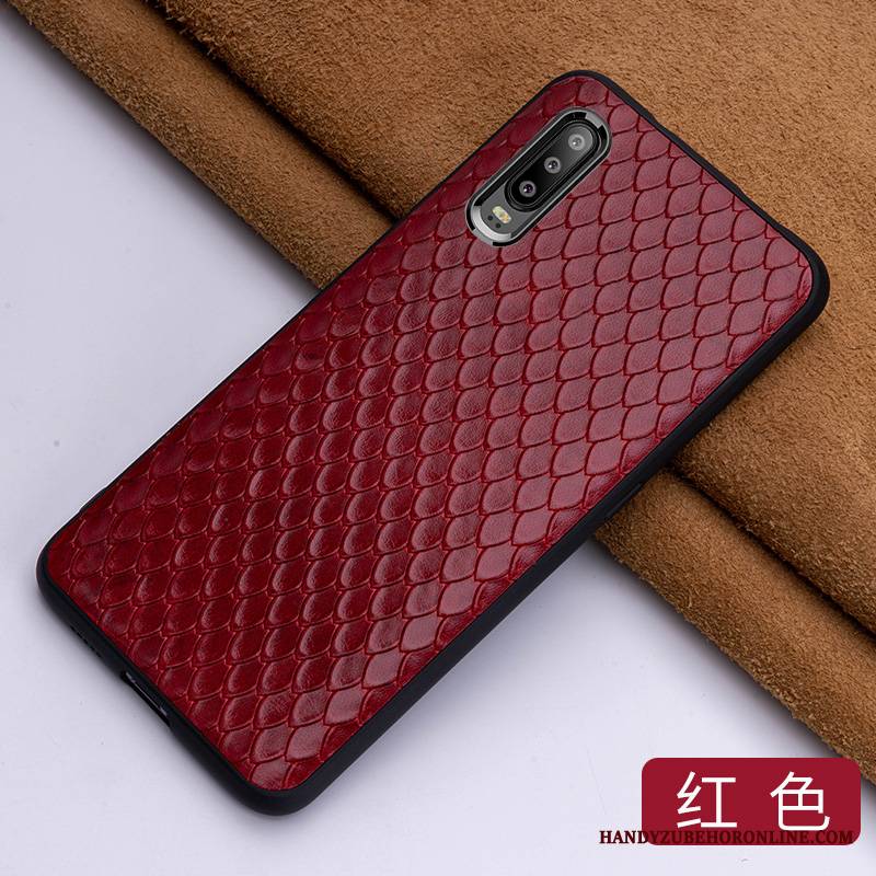 Huawei P30 Etui Tendencja Kreatywne Eleganckie Skórzany Futerał All Inclusive Osobowość