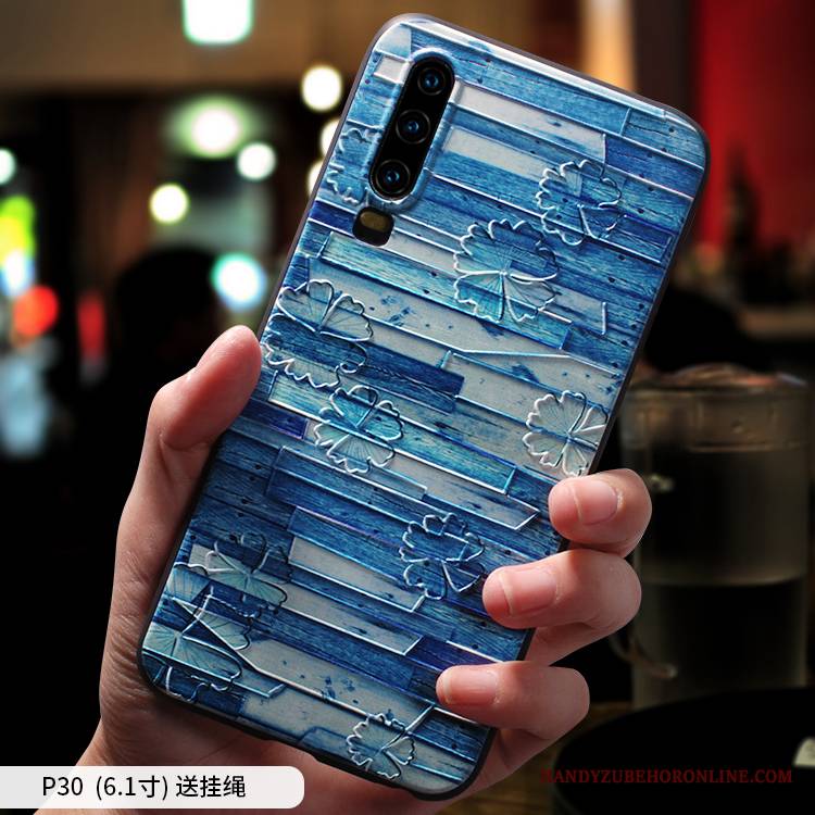 Huawei P30 Futerał Kreatywne Piękny Modna Marka Kreskówka Anti-fall Cienkie All Inclusive