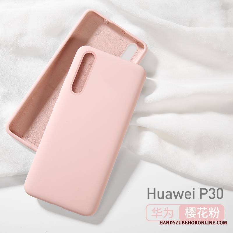 Huawei P30 Futerał Ochraniacz Jasny Czerwony Netto Osobowość Żółty Etui Anti-fall