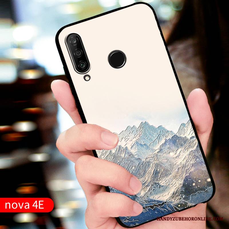 Huawei P30 Lite Futerał Etui Czerwony Dostosowane Silikonowe Etui Na Telefon Anti-fall Ochraniacz