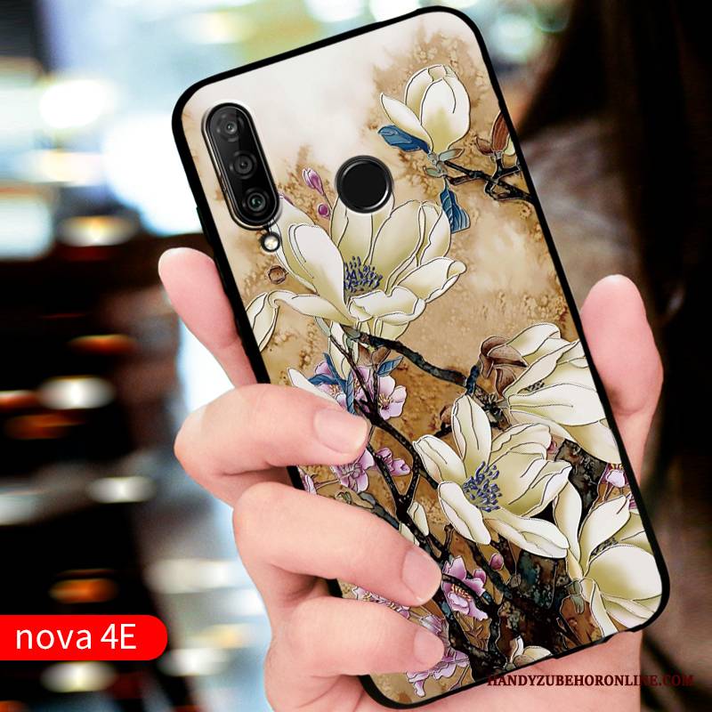 Huawei P30 Lite Futerał Etui Czerwony Dostosowane Silikonowe Etui Na Telefon Anti-fall Ochraniacz