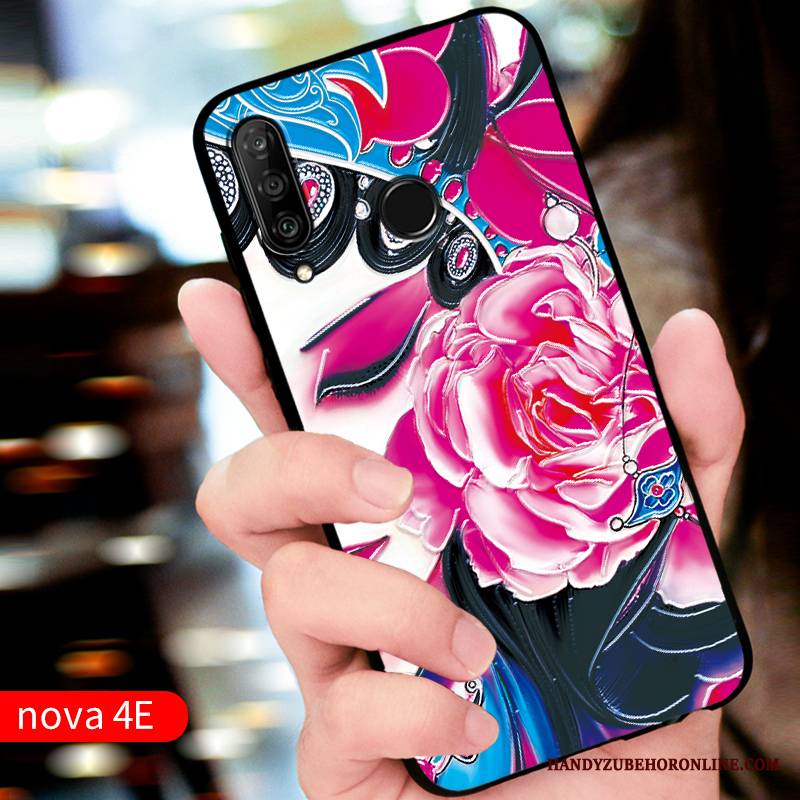 Huawei P30 Lite Futerał Etui Czerwony Dostosowane Silikonowe Etui Na Telefon Anti-fall Ochraniacz