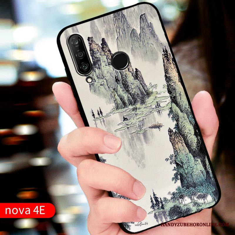 Huawei P30 Lite Futerał Etui Czerwony Dostosowane Silikonowe Etui Na Telefon Anti-fall Ochraniacz