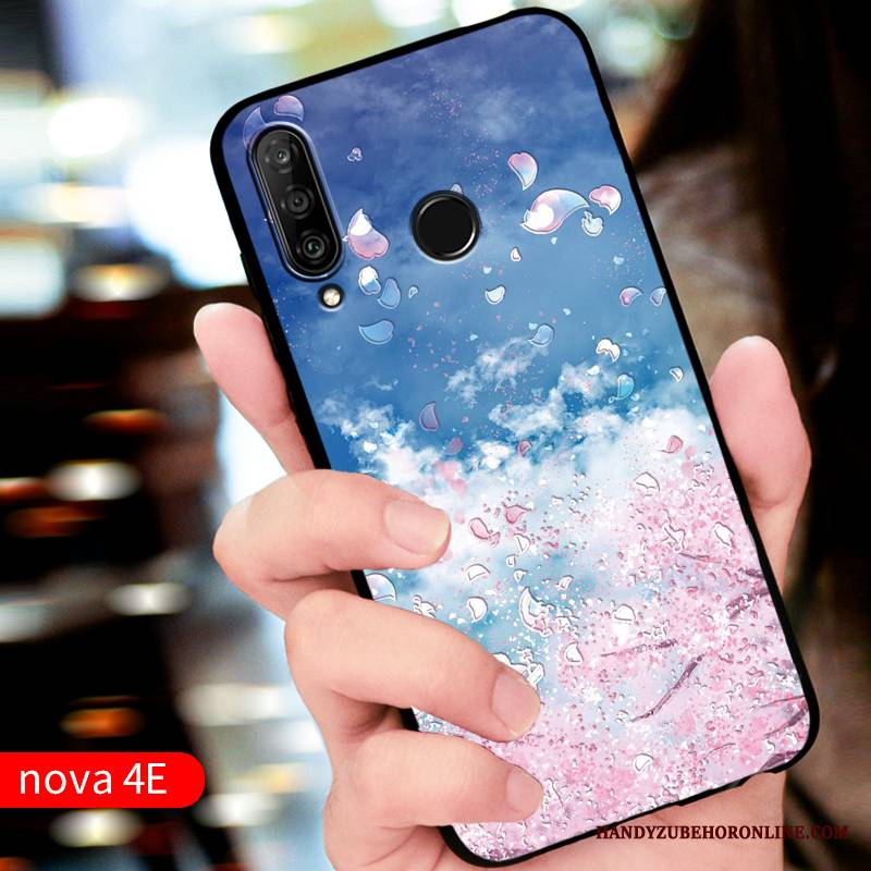 Huawei P30 Lite Futerał Etui Czerwony Dostosowane Silikonowe Etui Na Telefon Anti-fall Ochraniacz