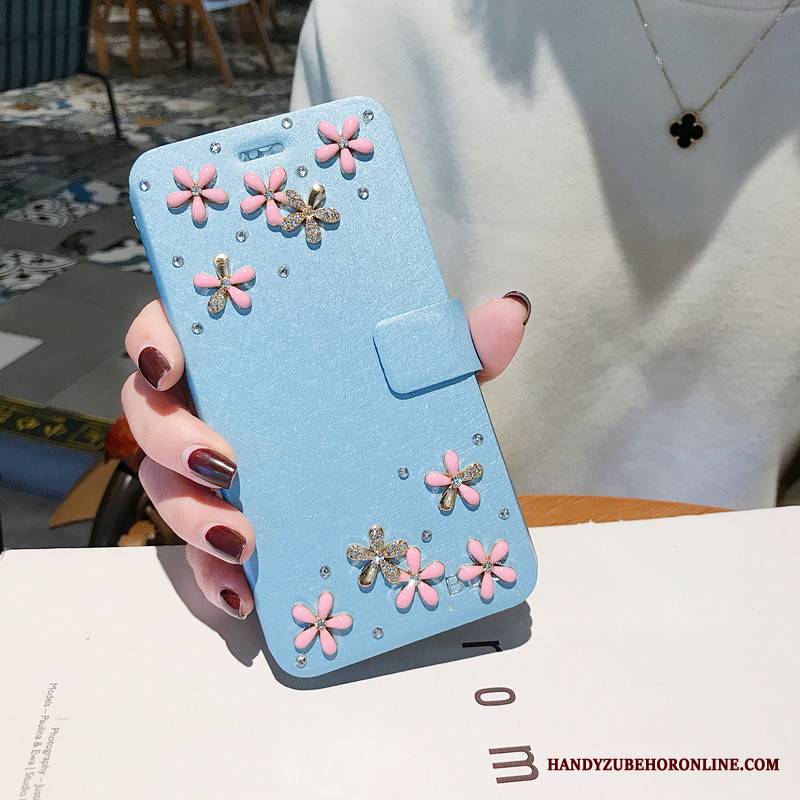 Huawei P30 Lite Nowy Modna Marka Niebieski Etui All Inclusive Piękny Skórzany Futerał