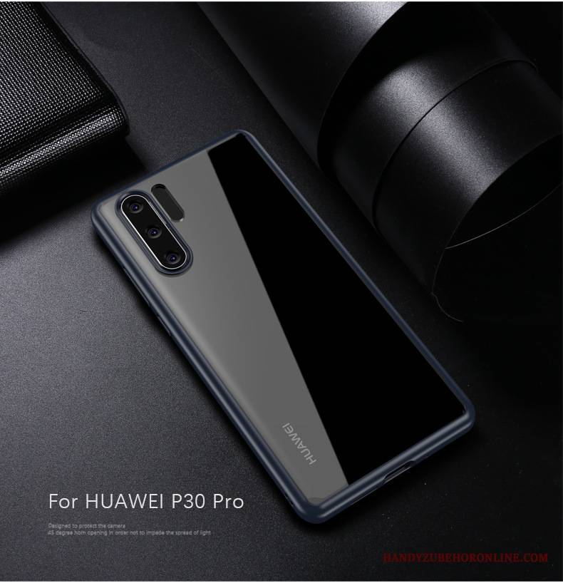 Huawei P30 Pro Futerał All Inclusive Silikonowe Etui Przezroczysty Miękki Wysoki Koniec Etui Na Telefon Cienkie