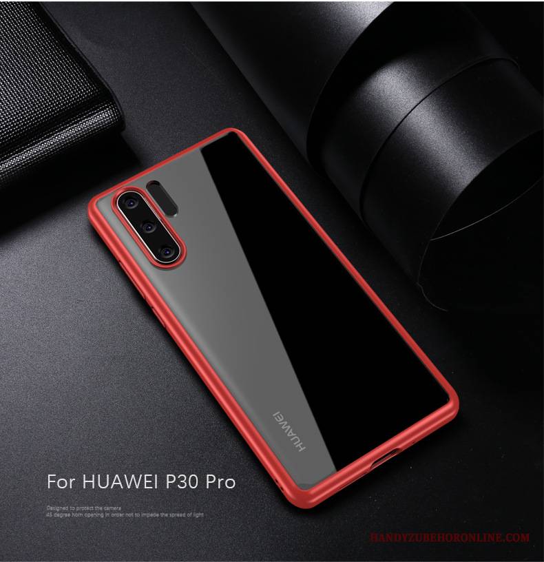 Huawei P30 Pro Futerał All Inclusive Silikonowe Etui Przezroczysty Miękki Wysoki Koniec Etui Na Telefon Cienkie