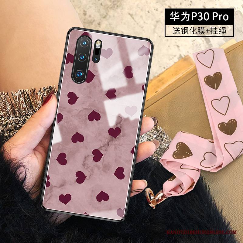 Huawei P30 Pro Futerał Etui Na Telefon Moda Purpurowy Silikonowe Wysoki Koniec Modna Marka Cienkie