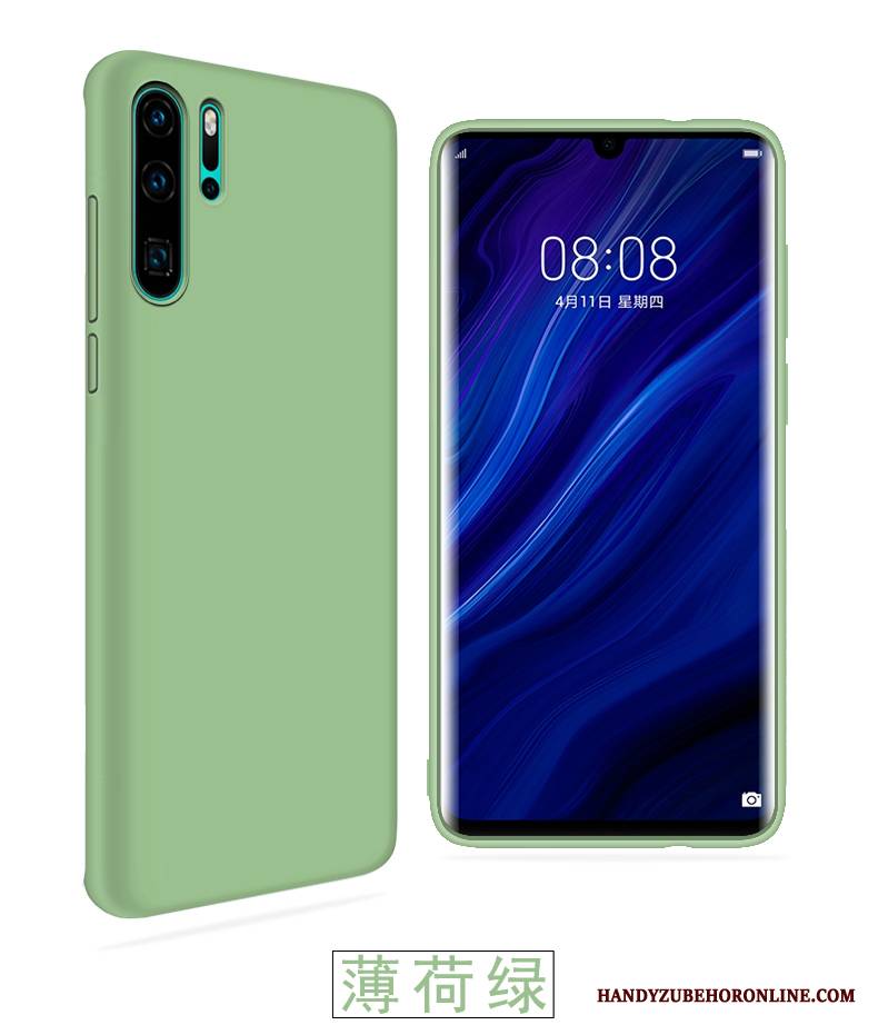 Huawei P30 Pro Futerał Nowy Osobowość Nubuku Etui Ochraniacz Czerwony Netto Kreatywne