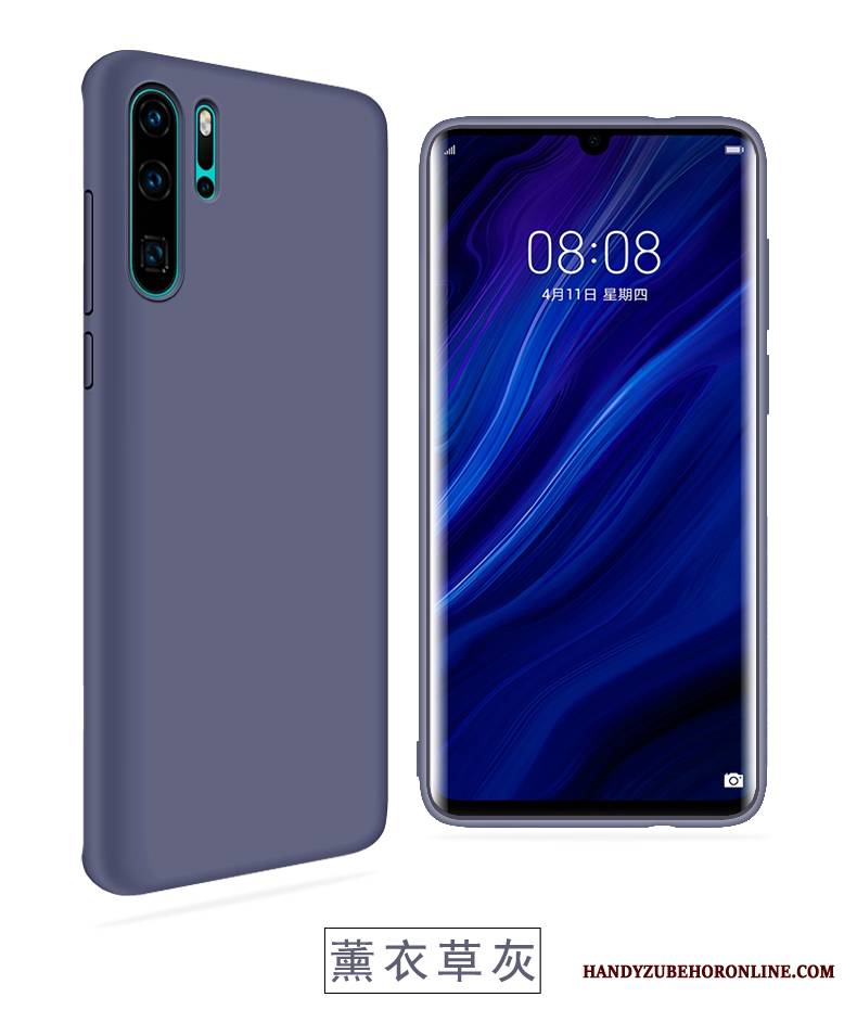 Huawei P30 Pro Futerał Nowy Osobowość Nubuku Etui Ochraniacz Czerwony Netto Kreatywne