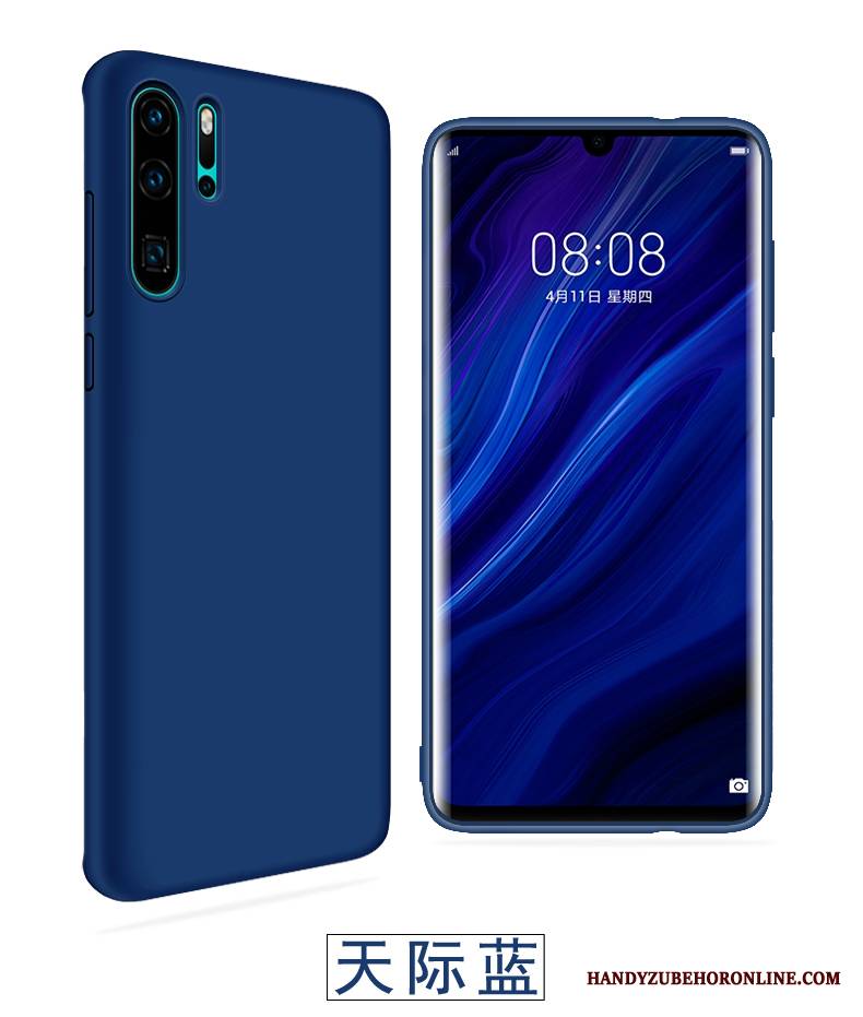 Huawei P30 Pro Futerał Nowy Osobowość Nubuku Etui Ochraniacz Czerwony Netto Kreatywne