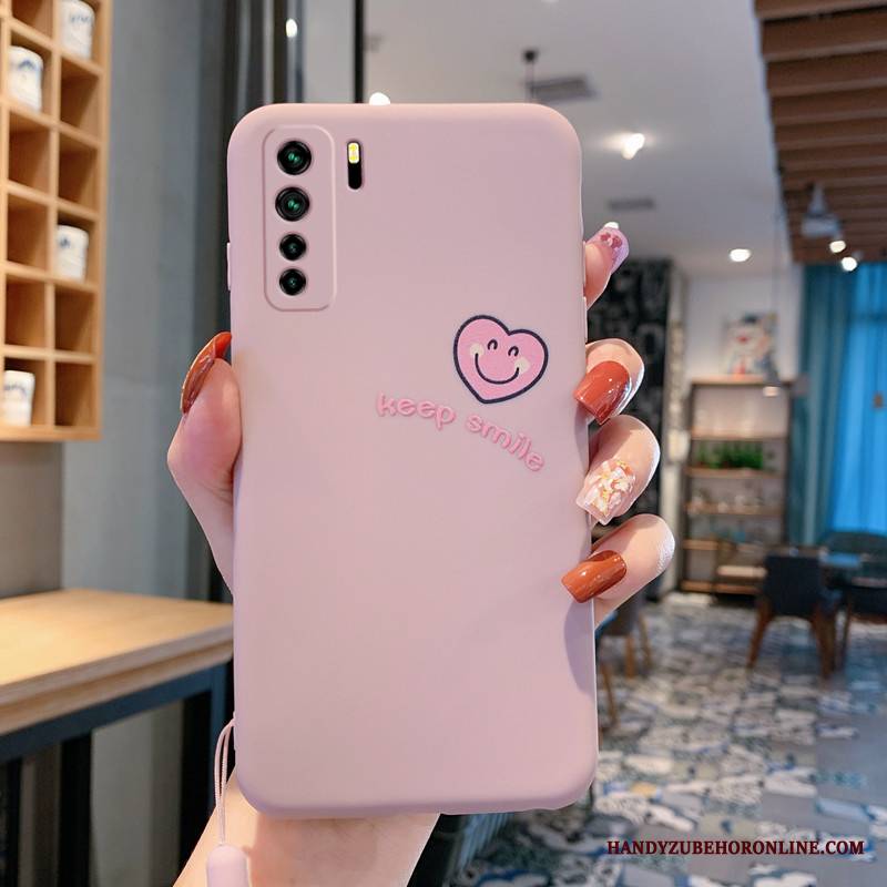 Huawei P40 Lite 5g Futerał Etui Drewno Zielony Zakochani Tendencja Etui Na Telefon Smile