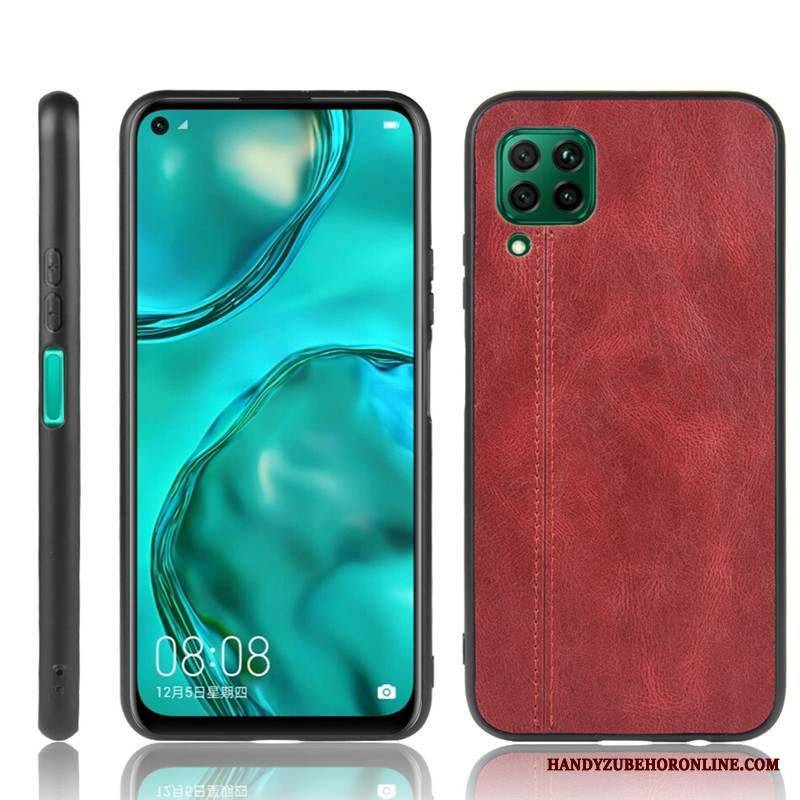 Huawei P40 Lite Miękki Etui Futerał All Inclusive Niebieski Etui Na Telefon Ochraniacz