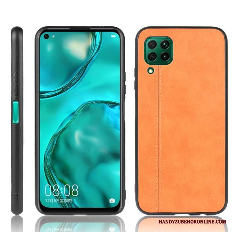 Huawei P40 Lite Miękki Etui Futerał All Inclusive Niebieski Etui Na Telefon Ochraniacz