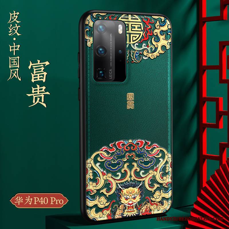 Huawei P40 Pro All Inclusive Niebieski Tendencja Cienkie Futerał Jakość Czerwony Netto