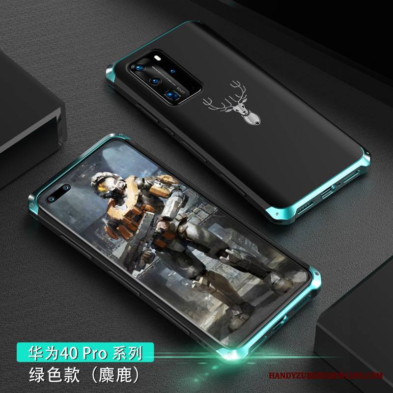 Huawei P40 Pro Futerał Etui Ochraniacz Metal All Inclusive Anti-fall Etui Na Telefon Kreatywne