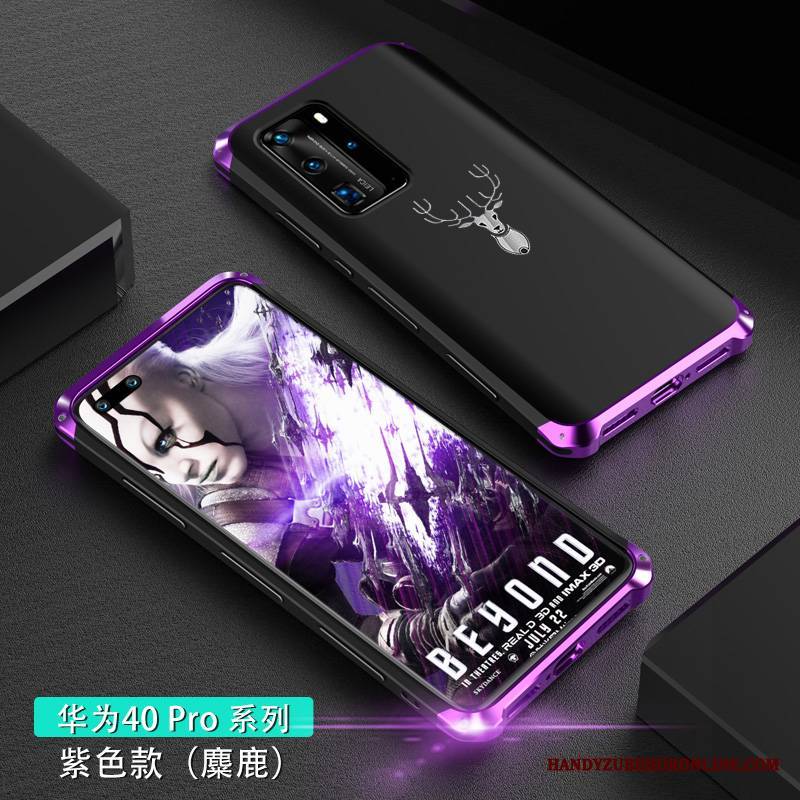 Huawei P40 Pro Futerał Etui Ochraniacz Metal All Inclusive Anti-fall Etui Na Telefon Kreatywne