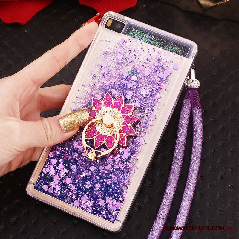 Huawei P8 Futerał Etui Na Telefon Ring Ochraniacz Wiszące Ozdoby Klamra Rhinestone Wysoki