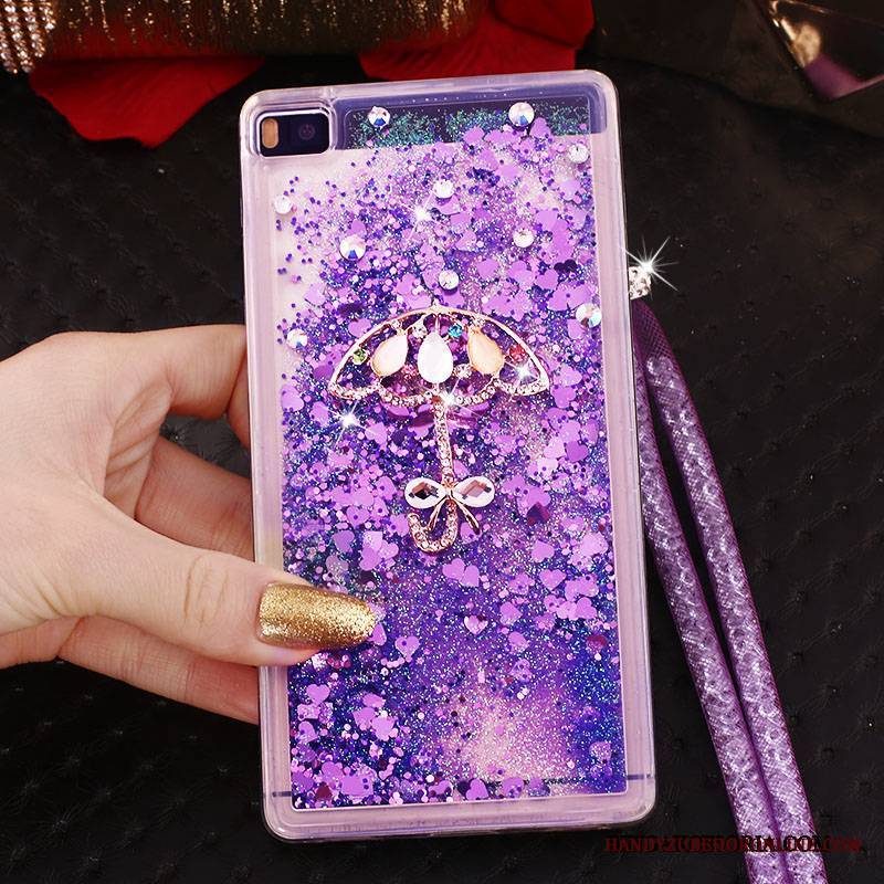 Huawei P8 Futerał Etui Na Telefon Ring Ochraniacz Wiszące Ozdoby Klamra Rhinestone Wysoki