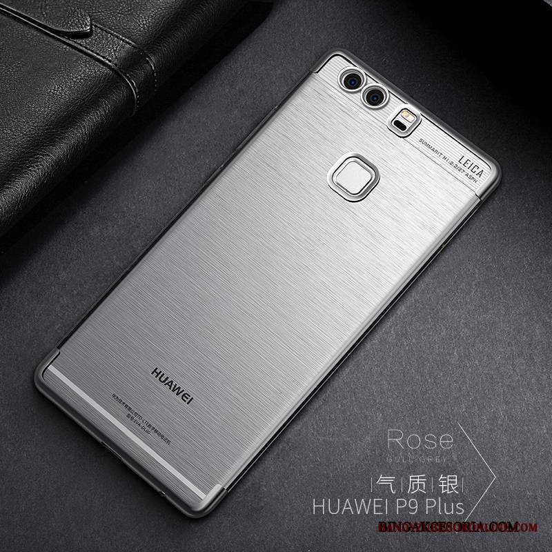 Huawei P9 Plus Futerał Niebieski Przezroczysty Ochraniacz Kreatywne Cienkie Etui Na Telefon Telefon Komórkowy