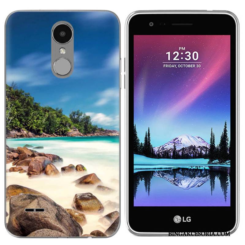 Lg K4 2017 Futerał Zielony Etui Etui Na Telefon Kreatywne Sceneria Telefon Komórkowy Europa