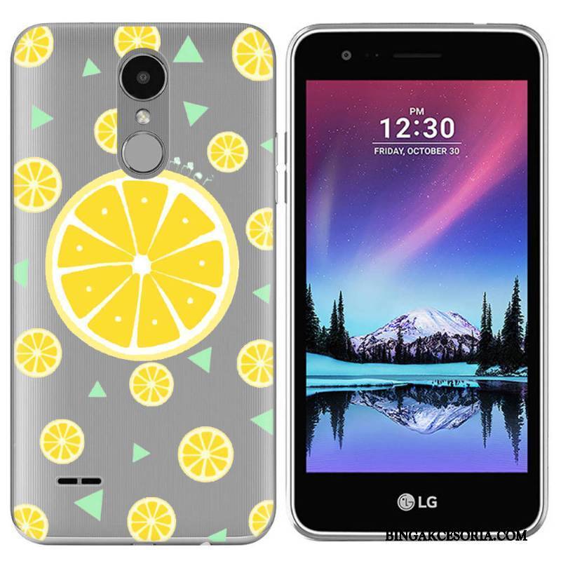 Lg K4 2017 Owoce Silikonowe Etui Telefon Komórkowy Żółty Futerał Miękki Etui Na Telefon