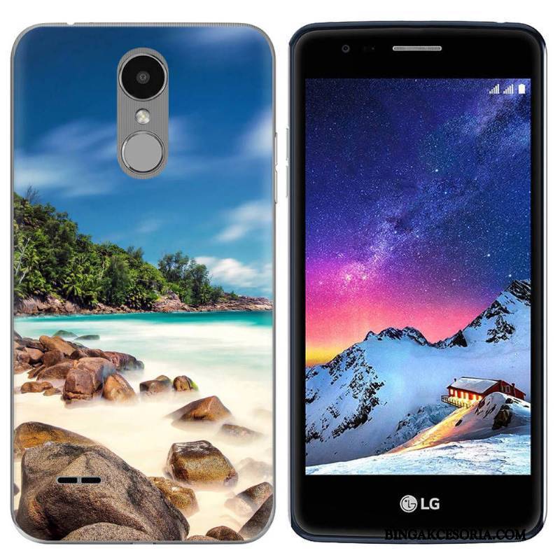 Lg K8 2017 Futerał Sceneria Silikonowe Europa Etui Na Telefon Nowy Telefon Komórkowy Biały