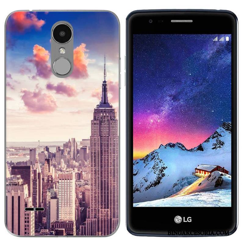 Lg K8 2017 Futerał Sceneria Silikonowe Europa Etui Na Telefon Nowy Telefon Komórkowy Biały