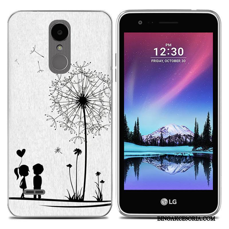 Lg K8 2017 Niebieski Kreatywne Ochraniacz All Inclusive Futerał Kreskówka Miękki