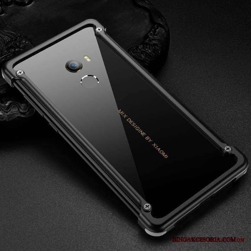 Mi Mix 2 Futerał Granica All Inclusive Etui Na Telefon Szary Metal Ochraniacz Mały