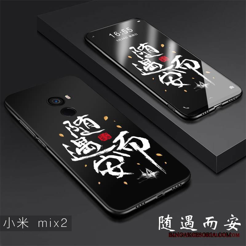 Mi Mix 2 Futerał Ochraniacz Osobowość Etui Na Telefon Miękki Mały All Inclusive Silikonowe