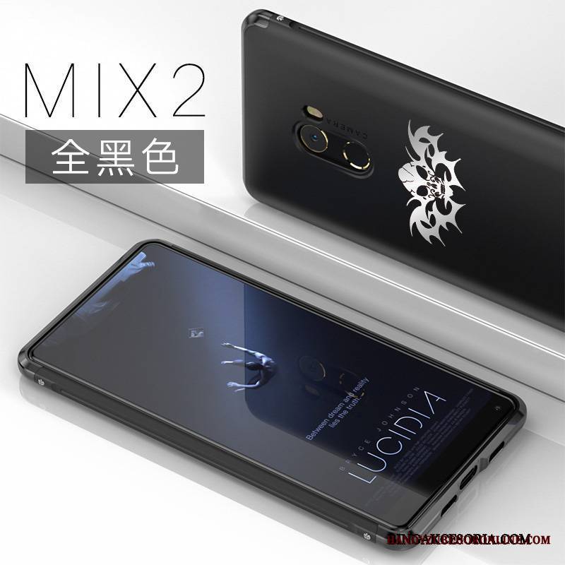 Mi Mix 2 Futerał Tendencja Ochraniacz Metal Nubuku Jasny Etui Na Telefon Trudno