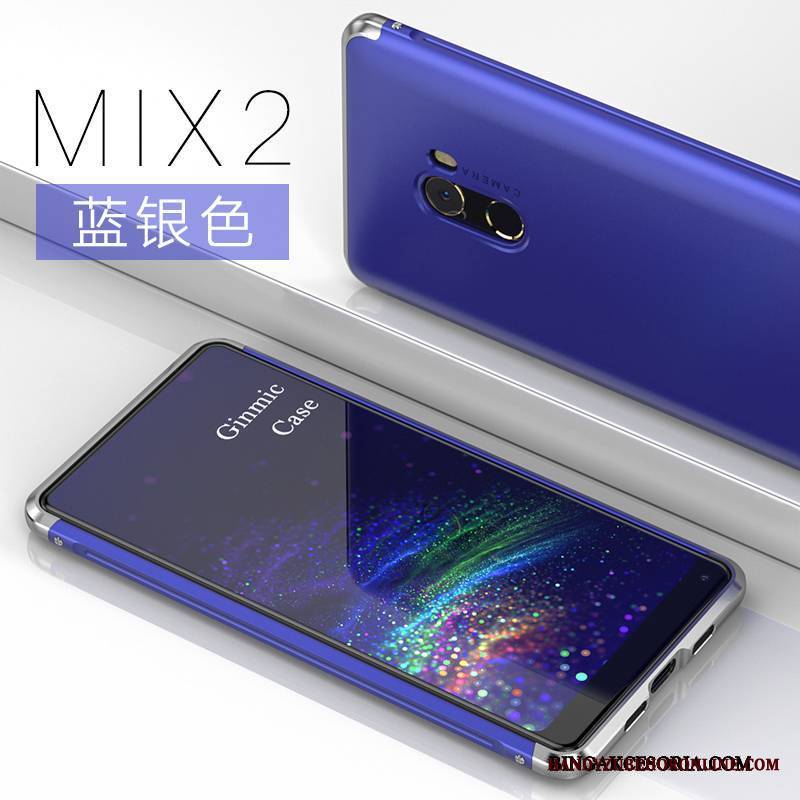 Mi Mix 2 Futerał Tendencja Ochraniacz Metal Nubuku Jasny Etui Na Telefon Trudno