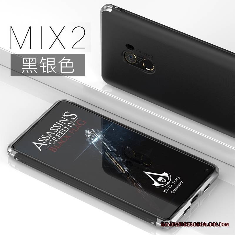 Mi Mix 2 Futerał Tendencja Ochraniacz Metal Nubuku Jasny Etui Na Telefon Trudno