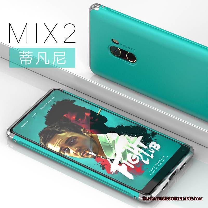 Mi Mix 2 Futerał Tendencja Ochraniacz Metal Nubuku Jasny Etui Na Telefon Trudno