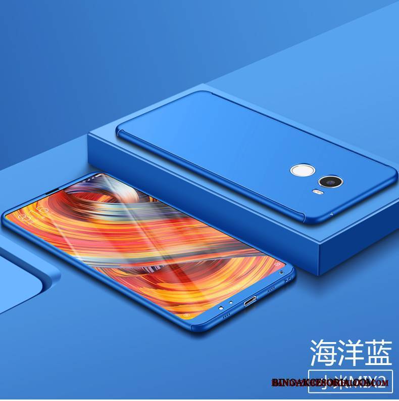 Mi Mix 2 Nubuku Anti-fall Trudno Telefon Komórkowy Srebro Ochraniacz Futerał