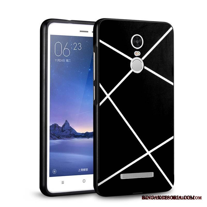 Mi Note 3 Futerał Trudno Metal Anti-fall Czerwony Filmy Granica Etui Na Telefon