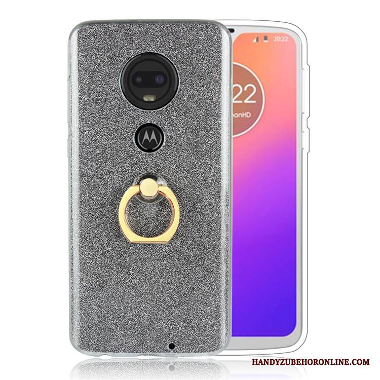 Moto G7 Biznes Ochraniacz Etui Na Telefon Proszek Ring Proste Futerał