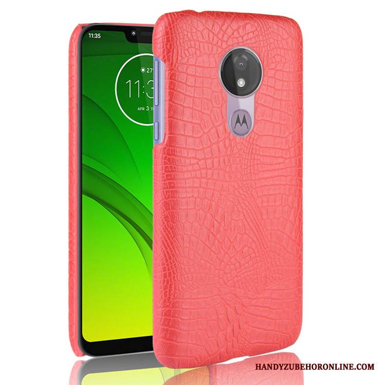 Moto G7 Power Futerał Etui Biały Kreatywne Biznes Telefon Komórkowy Etui Na Telefon