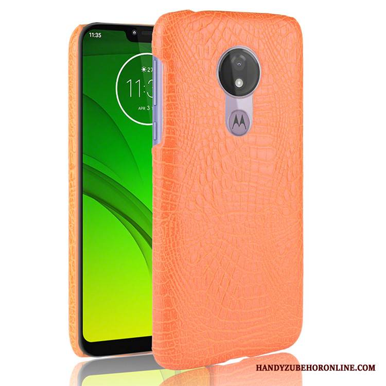 Moto G7 Power Futerał Etui Biały Kreatywne Biznes Telefon Komórkowy Etui Na Telefon