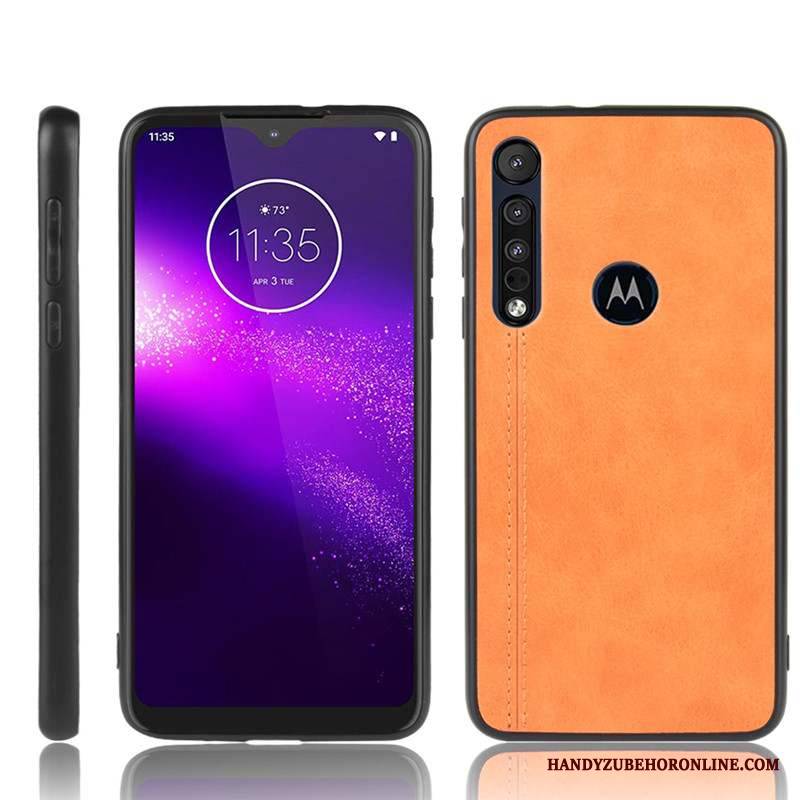 Moto G8 Plus Futerał Etui Na Telefon Ochraniacz Czerwony Lekki I Cienki Anti-fall