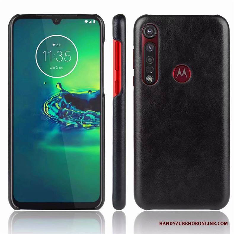 Moto G8 Plus Futerał Ochraniacz Anti-fall Etui Na Telefon Niebieski Proste