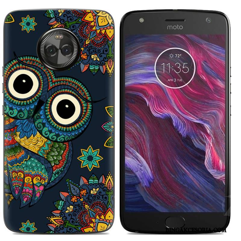 Moto X4 Futerał Kolor Różowe Nowy Kreatywne Etui Miękki Telefon Komórkowy